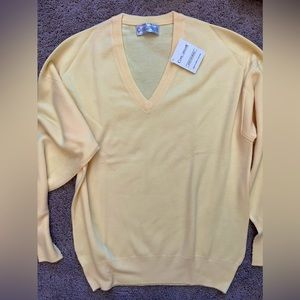 NWT Clark & Gregory Scotland Merino Wool Sweater XL